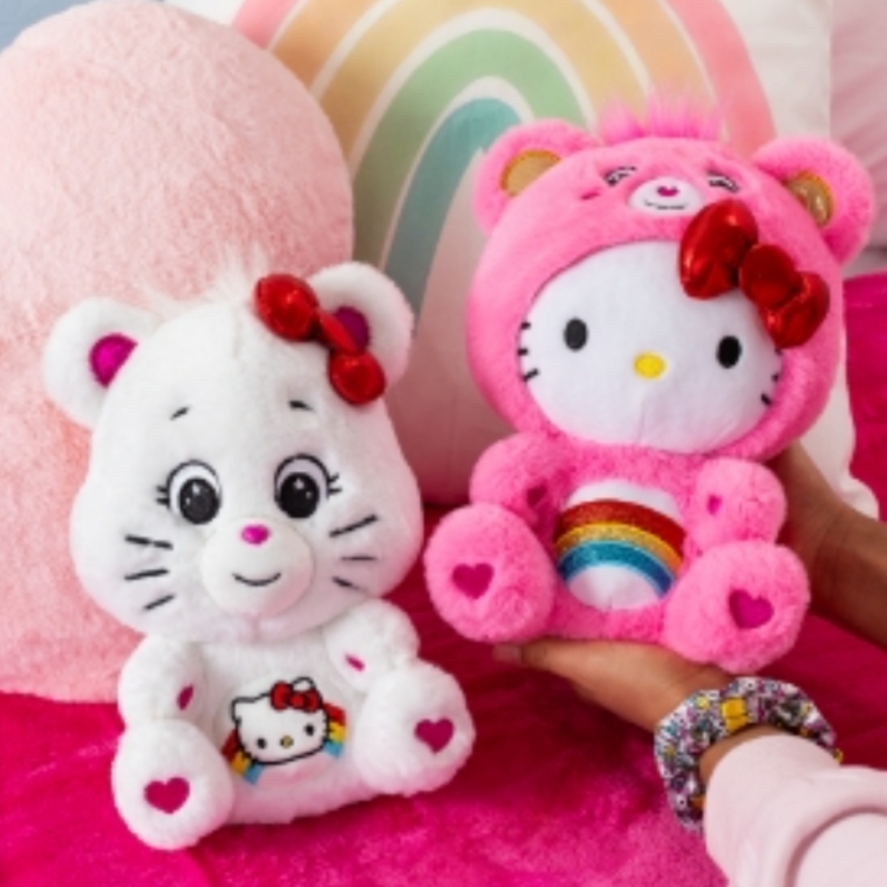 10in Hello Kitty × Care Bear